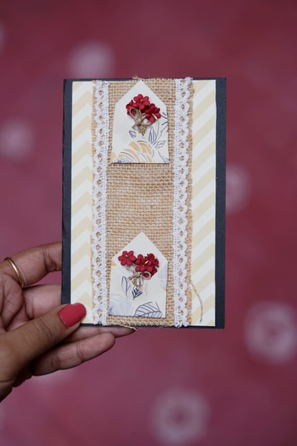 Vintage floral card